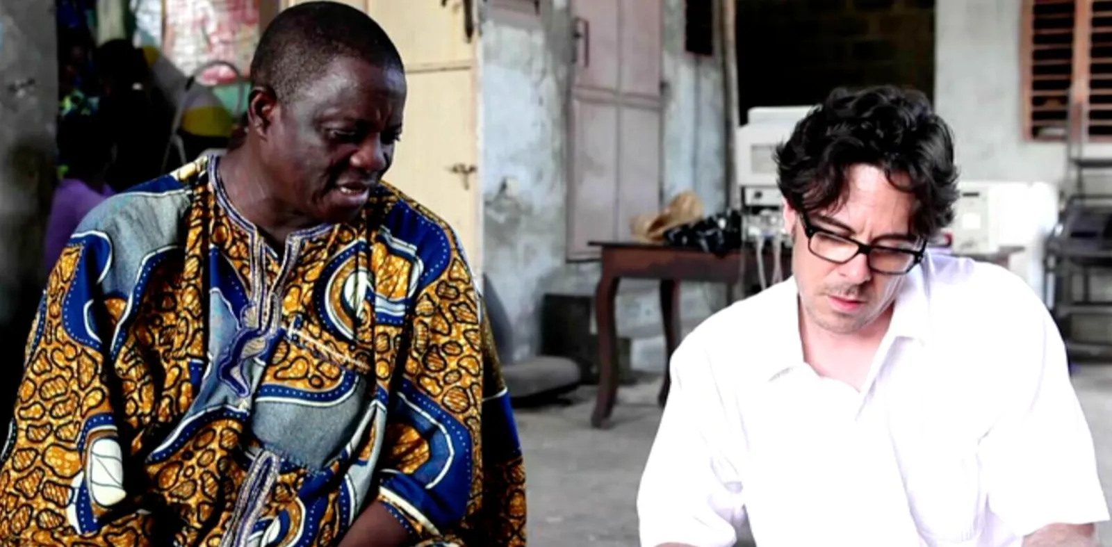 Photo of Gregoire and another person